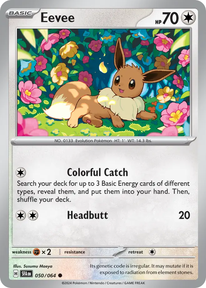 Shrouded Fable Eevee #50/64